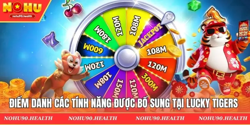 Điểm danh các tính năng được bổ sung tại Lucky Tigers 